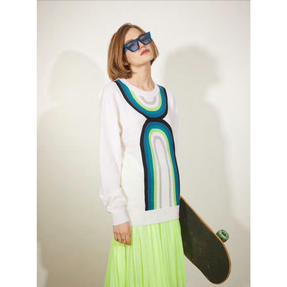 Replica Los Angeles - Stella Stripe Oversized Sweater - M/L